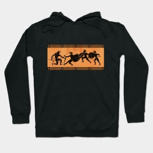 Fighting the Minotaur Hoodie